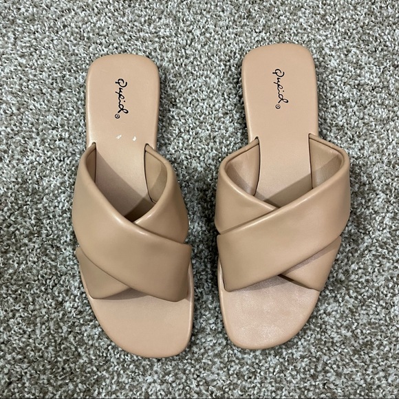 NEW Qupid Castle Sandal Slides 10 - Picture 5 of 10